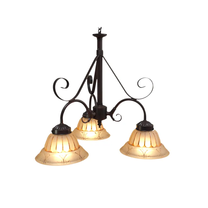 Tulipán Rustico 3 Luz