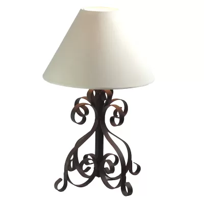 Lámpara Mesa Valentina Con Sombra