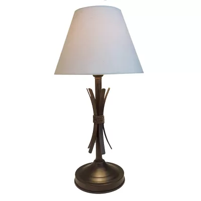 Lámp. Mesa Espiga Con Sombra