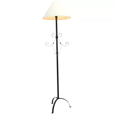 Lámpara De Herraje Doble / Sombra